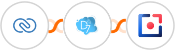 Zoho CRM + D7 SMS + Tomba Integration