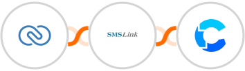 Zoho CRM + SMSLink  + CrowdPower Integration