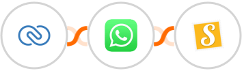 Zoho CRM + WhatsApp + Stannp Integration
