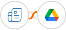 Zoho Invoice + Google Drive Integration