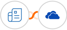 Zoho Invoice + OneDrive Integration