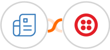 Zoho Invoice + Twilio Integration