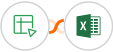 Zoho Sheet + Microsoft Excel Integration