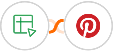 Zoho Sheet + Pinterest Integration