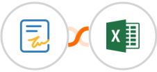 Zoho Sign + Microsoft Excel Integration