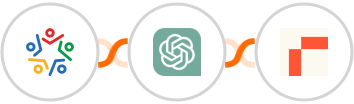 Zoho Survey + ChatGPT + Rows Integration