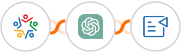 Zoho Survey + ChatGPT + Zoho Writer Integration