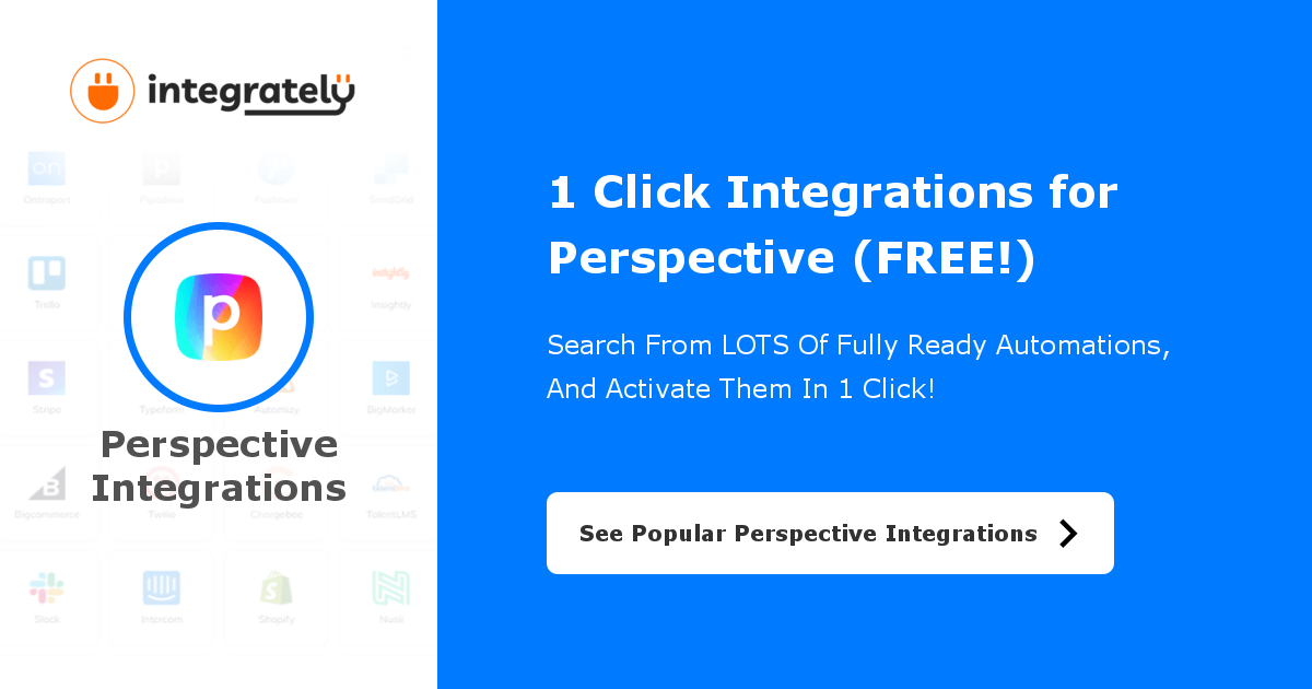 Assessment Generator Perspective Integration Connect in 1click ️