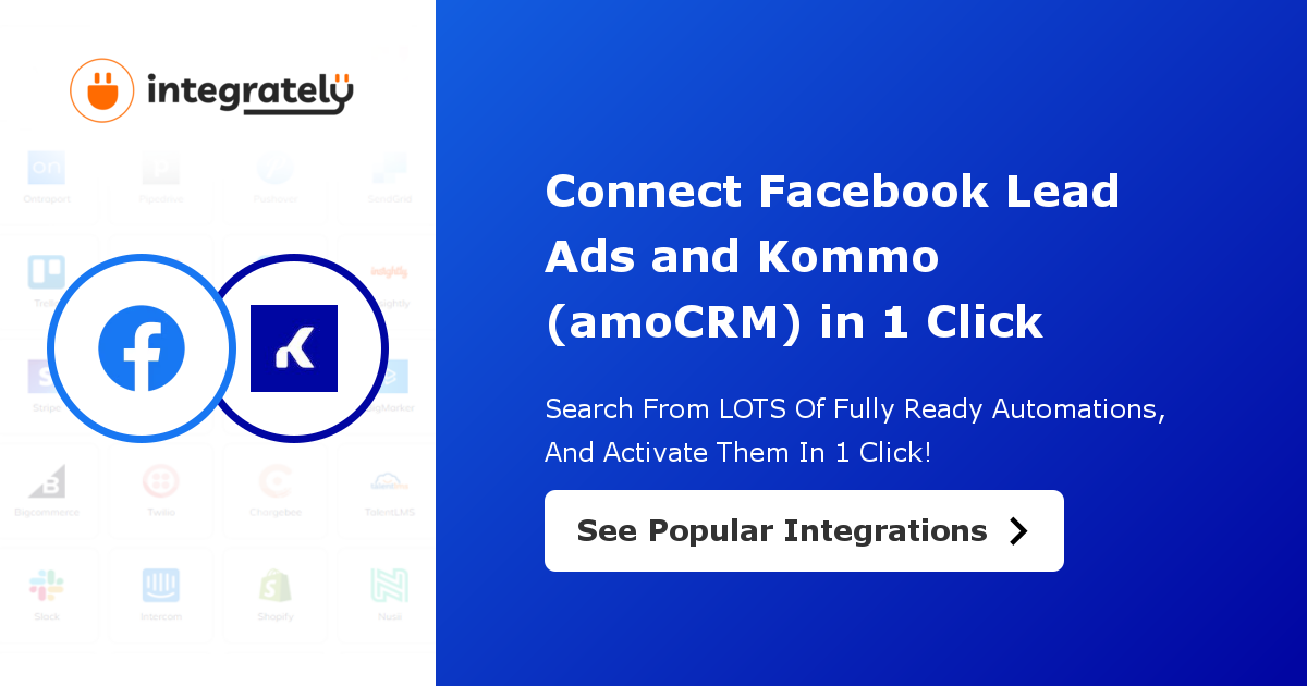 Facebook ads integration — Kommo (formerly amoCRM)