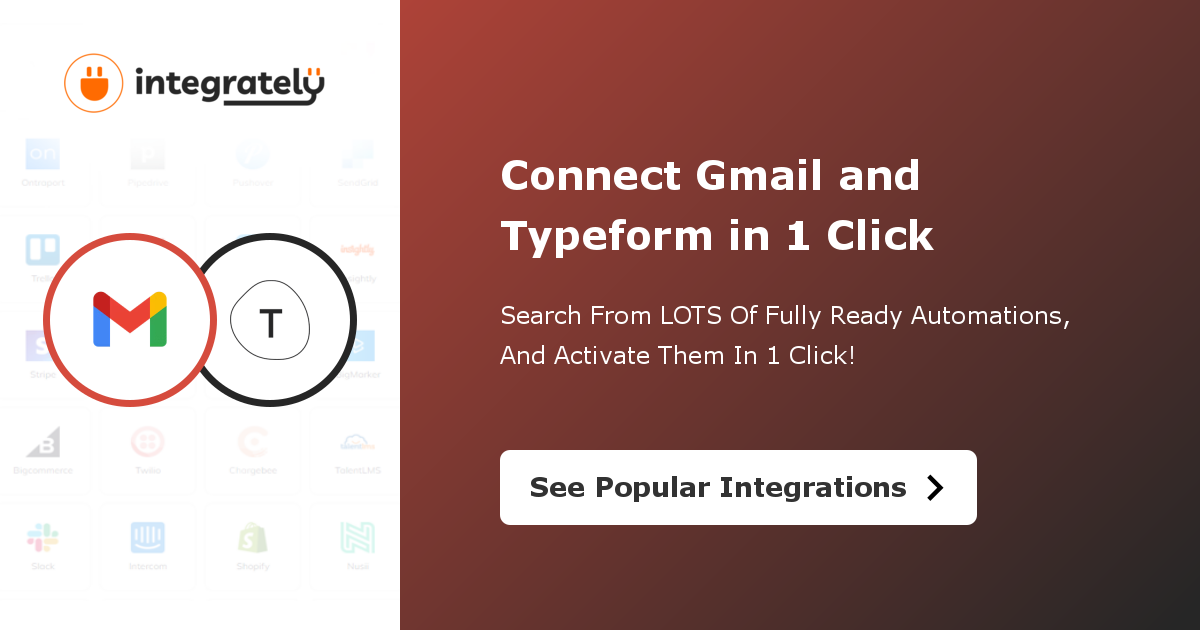 Typeform Gmail Integration, Insert Forms to Your Emails