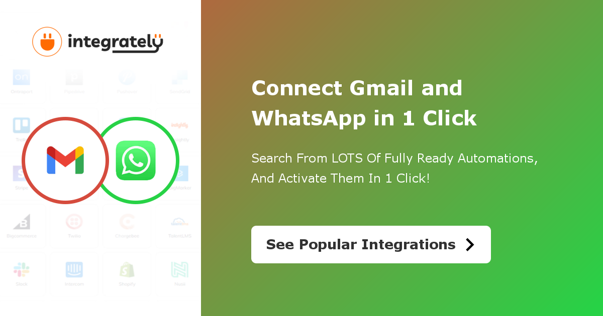 how to send gmail in whatsapp