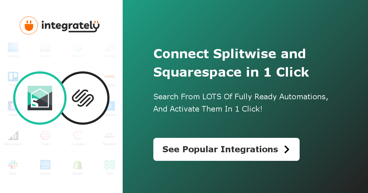 Embed Splitwise integrations in your app with Integry