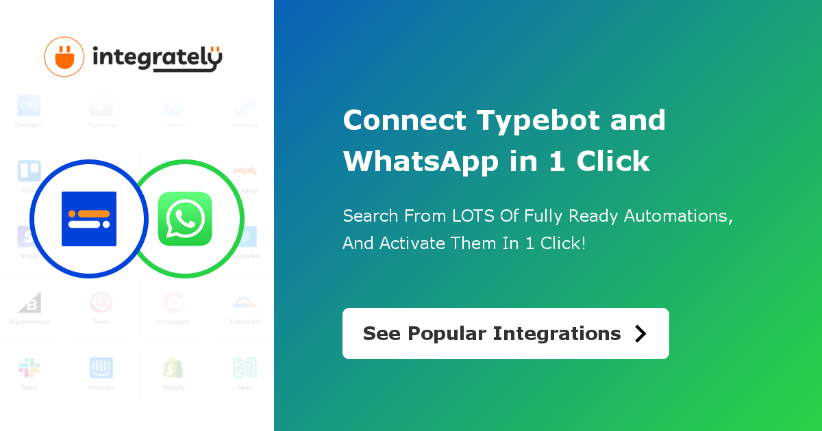 How to integrate Typebot & WhatsApp